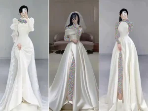 استخدام مدلینگ لباس عروس ایرانی