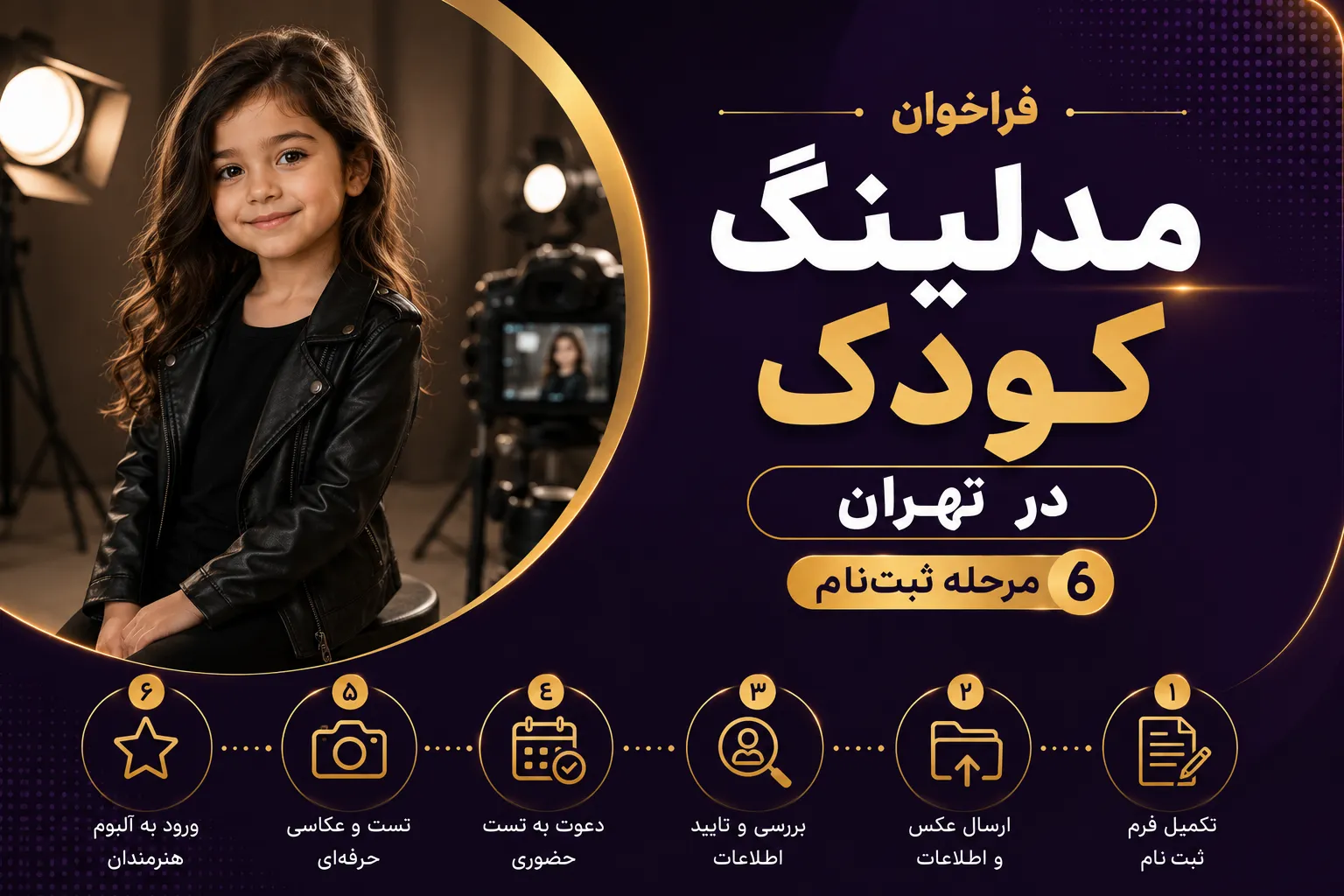 فراخوان مدلینگ کودک در تهران