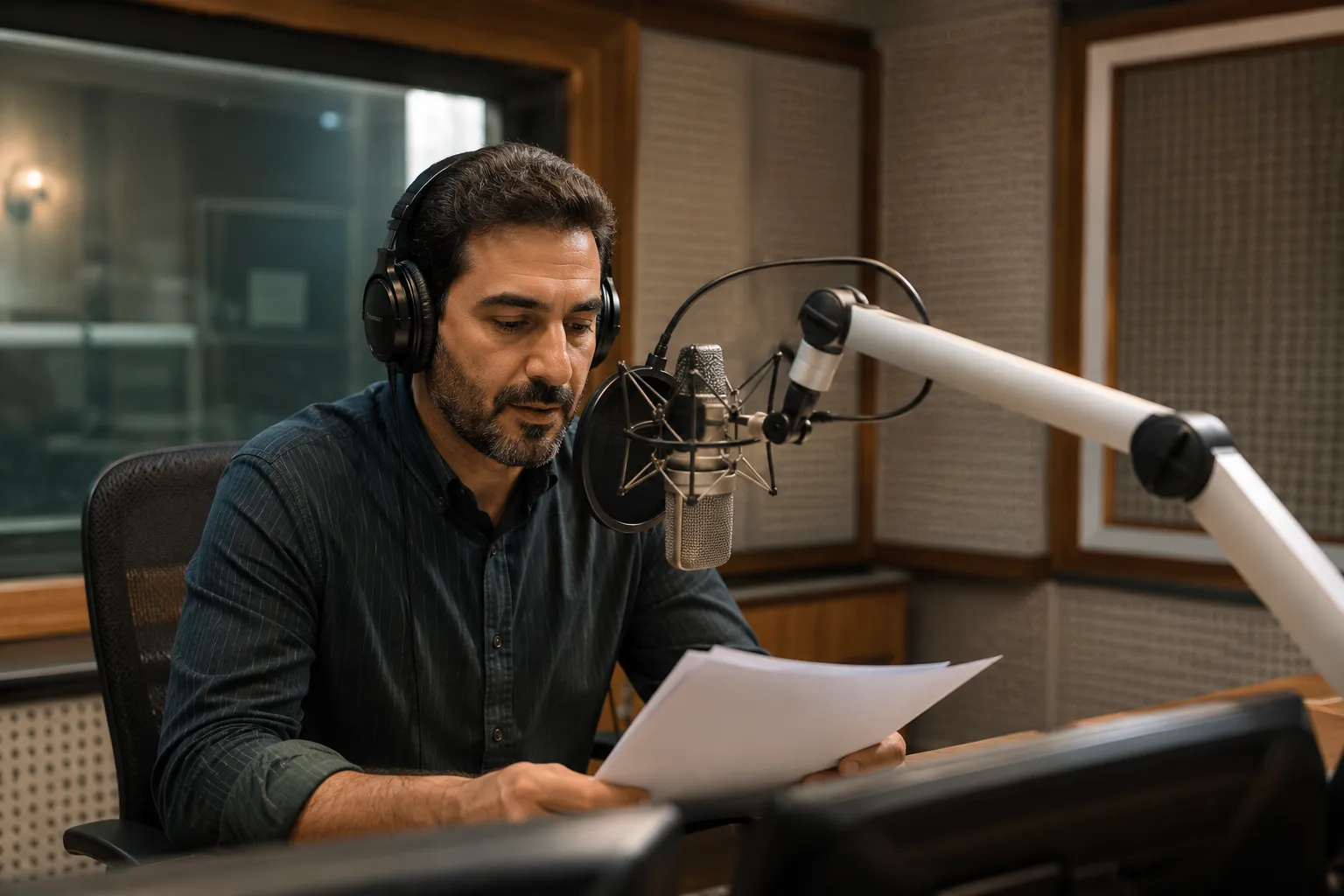 متن خبری برای گویندگی