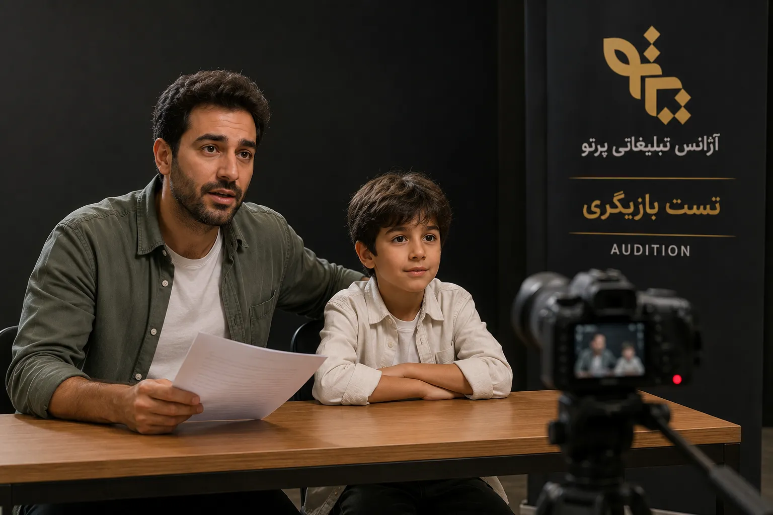 تست بازیگری آنلاین