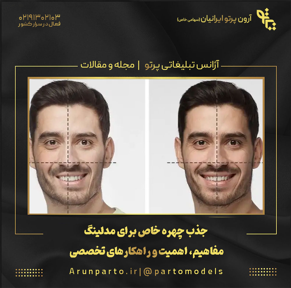 جذب چهره خاص برای مدلینگ