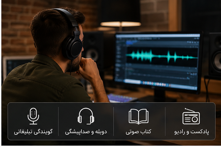 گویندگی تبلیغاتی و درآمد گوینده
